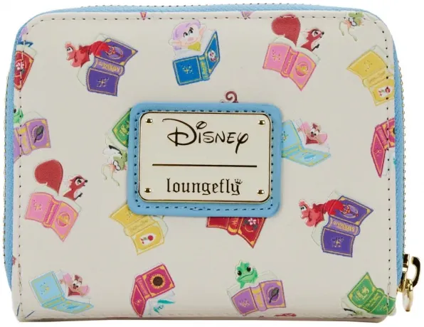 Portefeuille zippé Livres Classiques de Princesses Loungefly