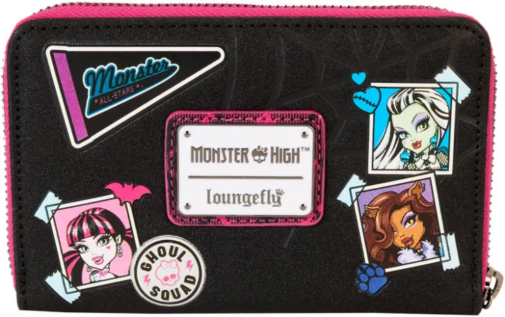 Portefeuille zippé Logo Loungefly