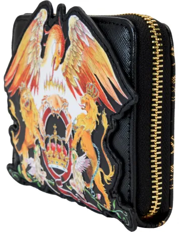 Portefeuille zippé Logo Crest Loungefly