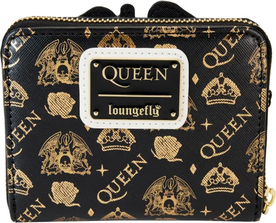 Portefeuille zippé Logo Crest Loungefly