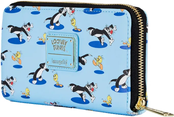 Portefeuille zippé Looney Tunes 80 ans Titi et Grosminet Loungefly