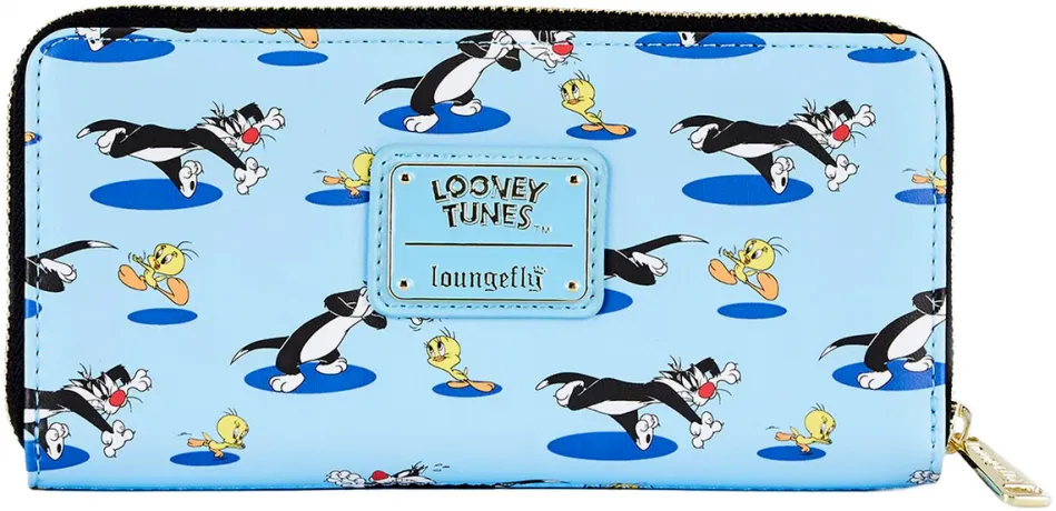 Portefeuille zippé Looney Tunes 80 ans Titi et Grosminet Loungefly