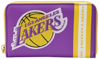 Portefeuille zippé Los Angeles Lakers Patch Icons Loungefly