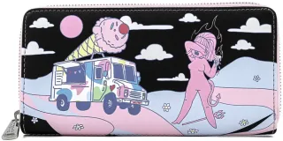 Portefeuille zippé Lucy Camion de Glace Loungefly