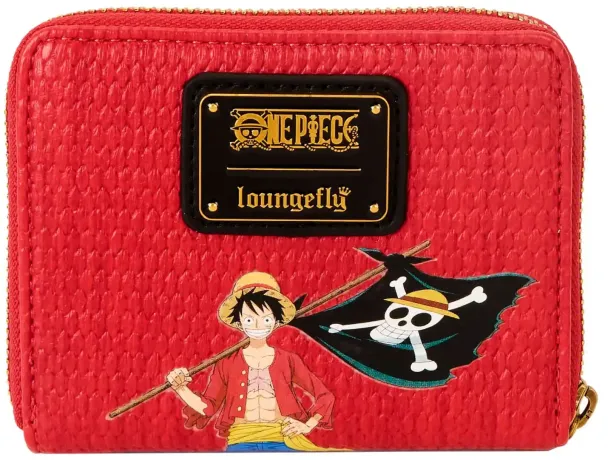 Portefeuille zippé Luffy Loungefly