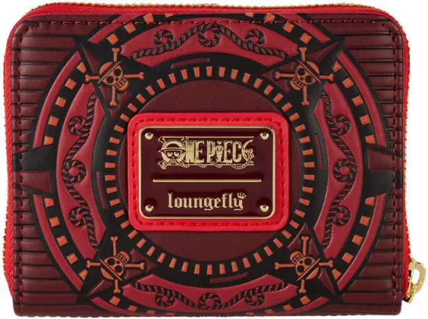 Portefeuille zippé Luffy Loungefly