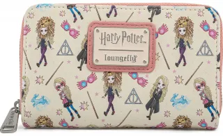 Portefeuille zippé Luna Lovegood Impression Intégrale Loungefly