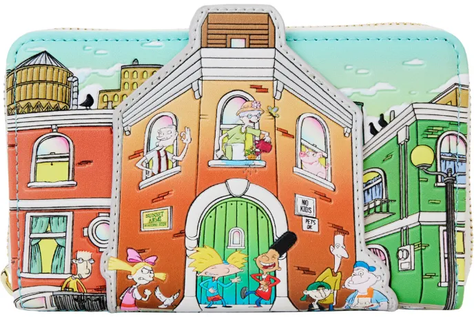 Portefeuille zippé Maison Loungefly