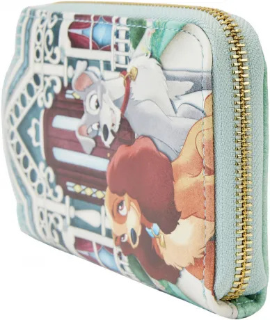 Portefeuille zippé Maison de Lady Portrait Loungefly