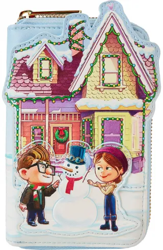 Portefeuille zippé Maison de Noël Loungefly