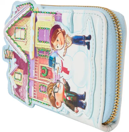 Portefeuille zippé Maison de Noël Loungefly
