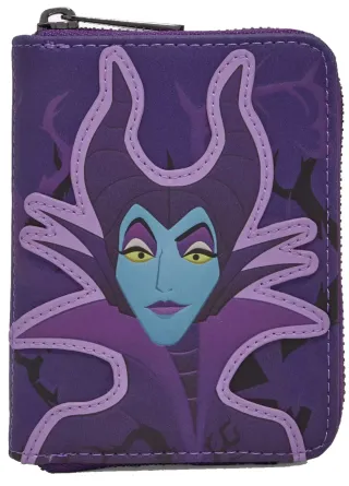 Portefeuille zippé Maléfique Loungefly