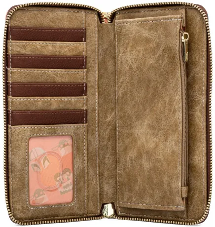 Portefeuille zippé Mandalorien Bantha Ride Loungefly