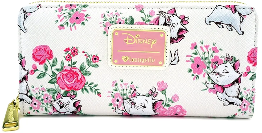 Portefeuille zippé Marie Floral Impression Intégrale Loungefly