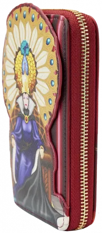 Portefeuille zippé Méchante Reine sur son Trône Loungefly