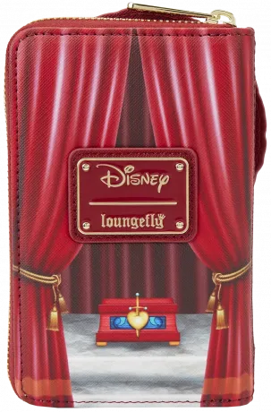 Portefeuille zippé Méchante Reine sur son Trône Loungefly