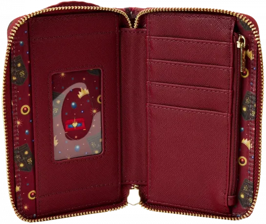 Portefeuille zippé Méchante Reine sur son Trône Loungefly