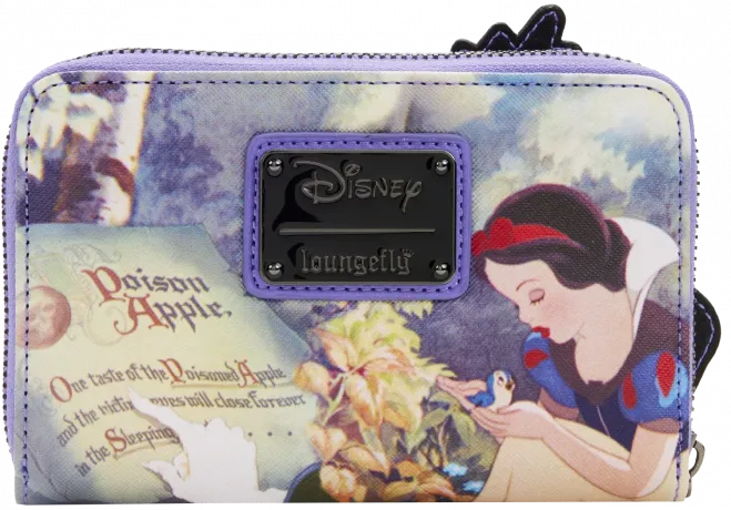 Portefeuille zippé Méchante Reine Villains Scène Loungefly