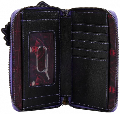 Portefeuille zippé Méchante Reine Villains Scène Loungefly