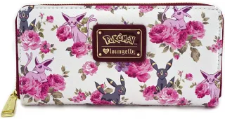 Portefeuille zippé Mentali et Noctali Floral Loungefly