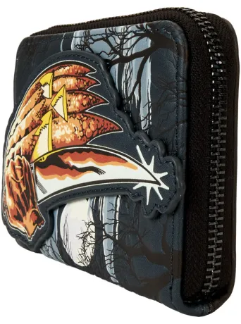 Portefeuille zippé Michael Myers Jack-O&#039;-Lantern Glow Loungefly