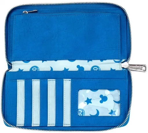 Portefeuille zippé Mickey Mouse l&#039;Apprenti Sorcier Loungefly