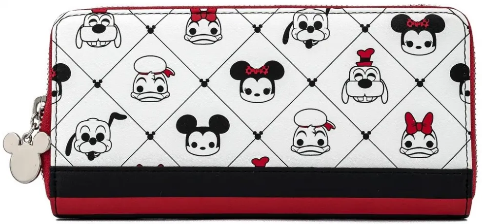 Portefeuille zippé Mickey et ses 6 amis sensationnel Pop! by loungefly Loungefly