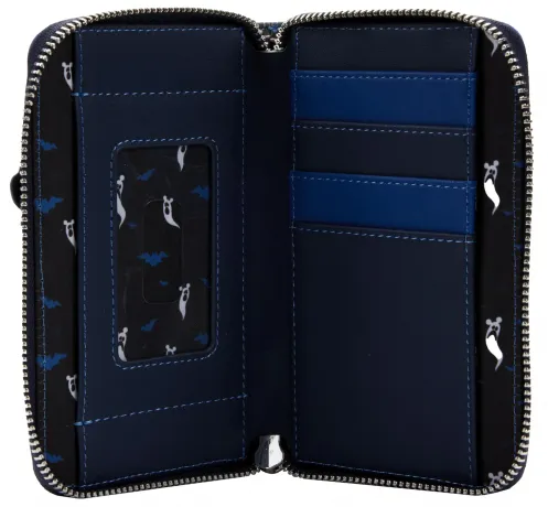 Portefeuille zippé Mickey et ses Amis, Maison Hantée d&#039;Halloween Loungefly