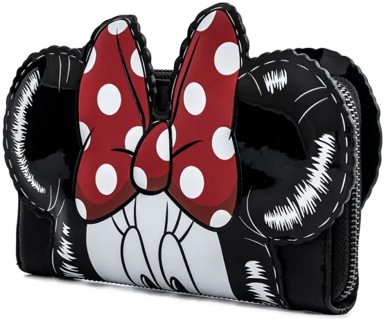 Portefeuille zippé Mickey et Minnie Ballons Cosplay Loungefly