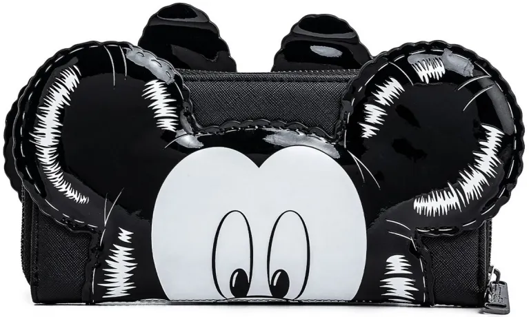 Portefeuille zippé Mickey et Minnie Ballons Cosplay Loungefly