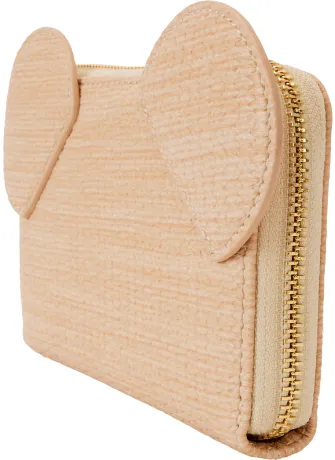 Portefeuille zippé Mickey Mouse Cosplay Paille Loungefly