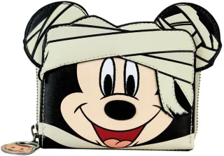 Portefeuille zippé Mickey Mouse Momie Cosplay Glow Loungefly