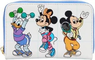 Portefeuille zippé Mickey Mouse Mousercise Loungefly