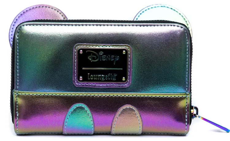 Portefeuille zippé Mickey Mouse Nappe de Pétrole Loungefly