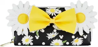 Portefeuille zippé Minnie Marguerites Loungefly