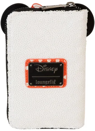 Portefeuille zippé Minnie Mouse Fantôme Costume Glow Sequin Loungefly