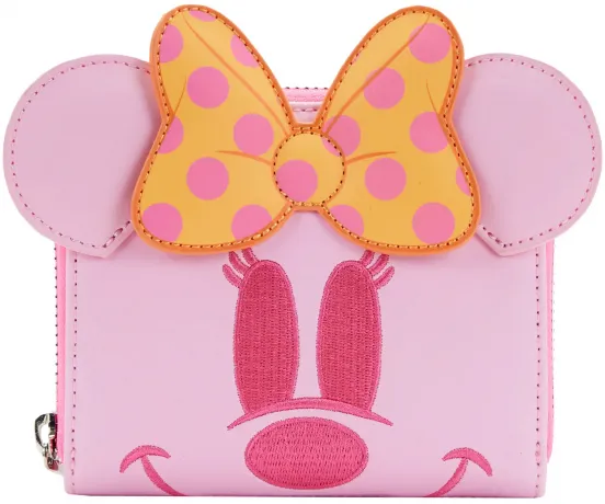 Portefeuille zippé Minnie Mouse Fantôme Pastel Glow Loungefly