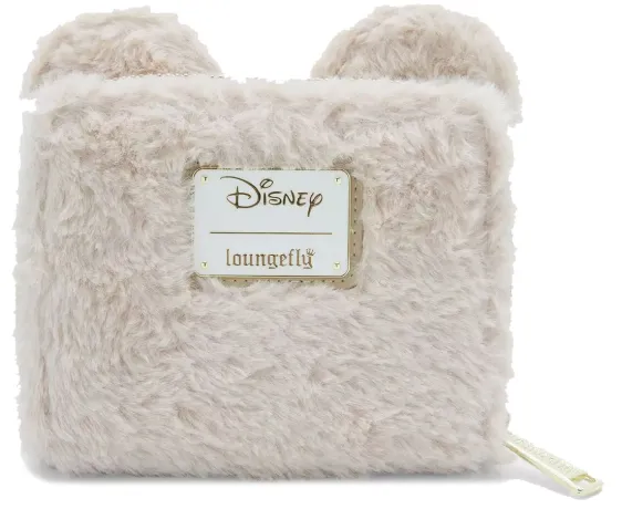 Portefeuille zippé Minnie Mouse Fausse Fourrure Loungefly