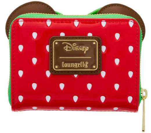 Portefeuille zippé Minnie Mouse Fraise Chocolat Parfumé Loungefly