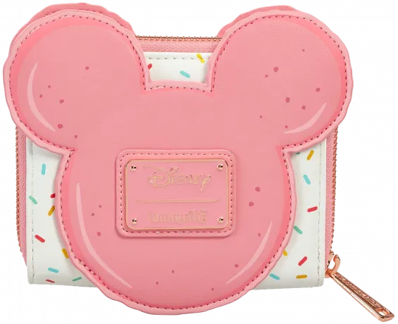 Portefeuille zippé Minnie Mouse Macaron Loungefly