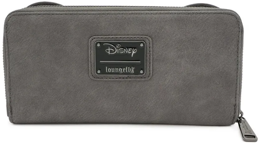 Portefeuille zippé Minnie Mouse Gris avec Nœud Sequin Loungefly