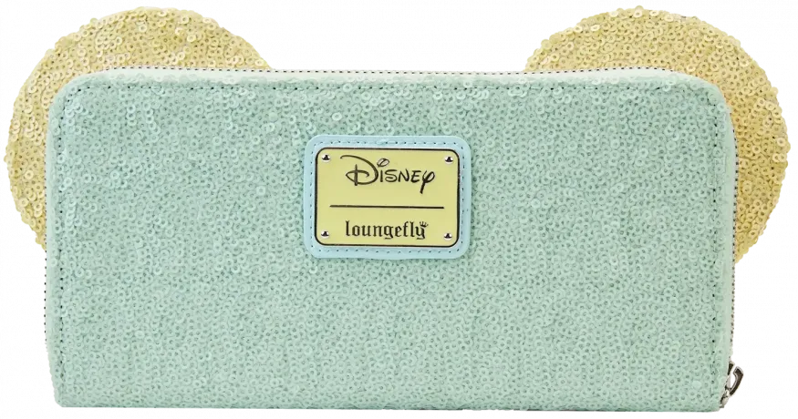 Portefeuille zippé Minnie Mouse Pastel Sequin Loungefly