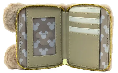 Portefeuille zippé Minnie Mouse Peluche Loungefly