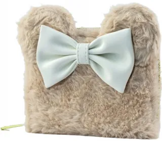 Portefeuille zippé Minnie Mouse Peluche Loungefly