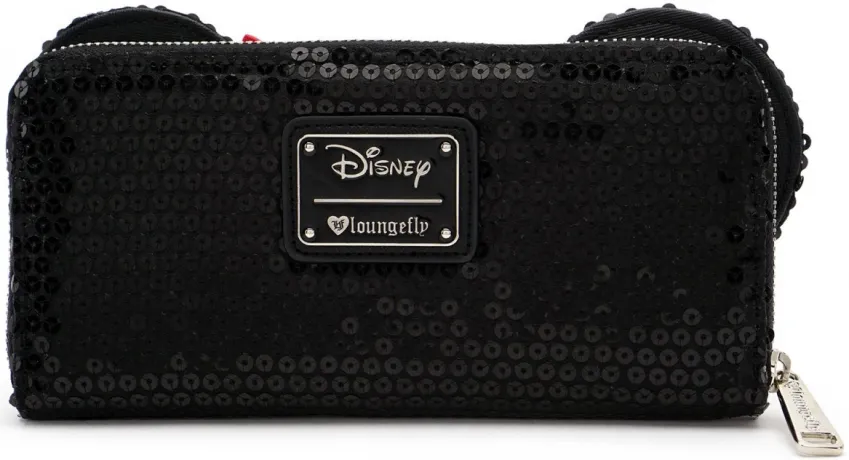Portefeuille zippé Minnie Mouse Sequin Loungefly
