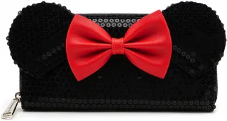 Portefeuille zippé Minnie Mouse Sequin Loungefly