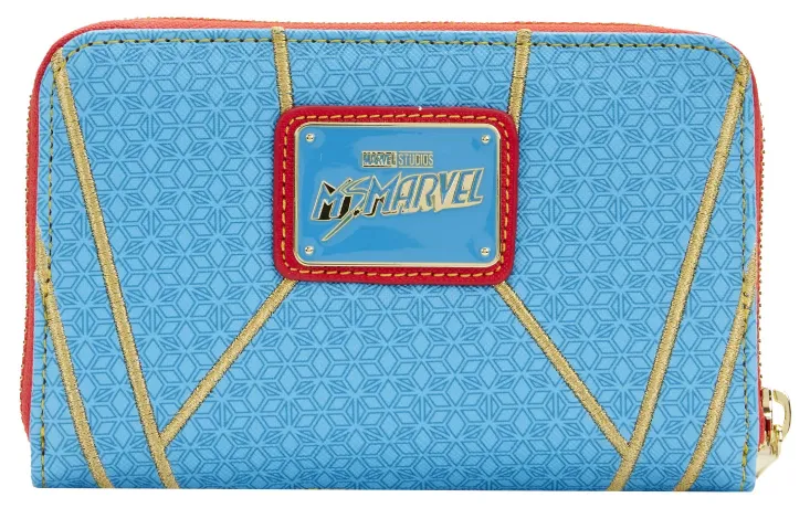 Portefeuille zippé Miss Marvel Cosplay Loungefly