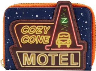 Portefeuille zippé Moments Cars Cozy Cone Motel Glow Loungefly