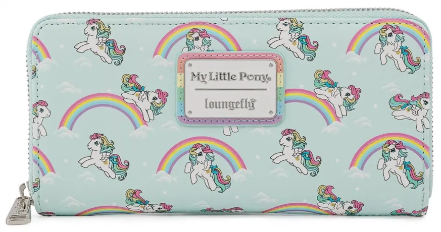 Portefeuille zippé Mon Petit Poney Starshine Rainbow Loungefly