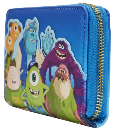 Portefeuille zippé Monstres et Cie Scare Games Loungefly